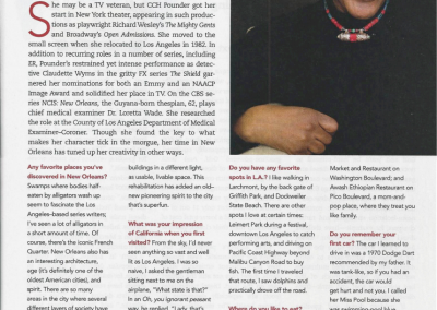 Westways Magazine: A Conversation With…CCH Pounder