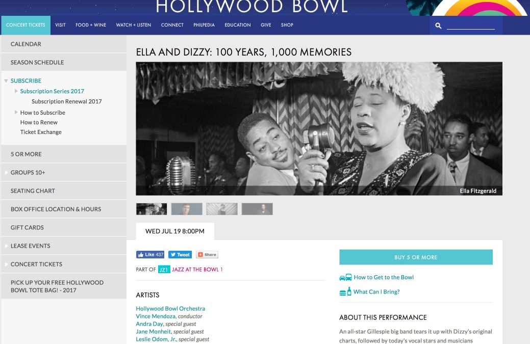 Hollywood Bowl: July 19, 2017